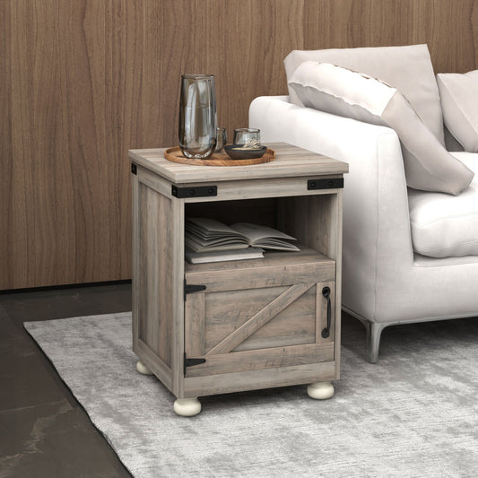Side Table with Storage