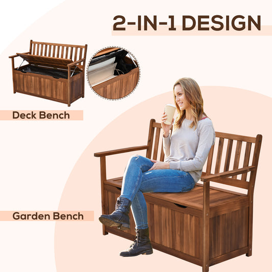 41 Gallon Outdoor Storage Bench