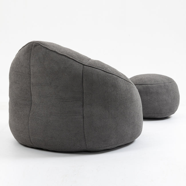 Bean Bag Sofa Chair High Pressure Foam With Padded Foam Padding