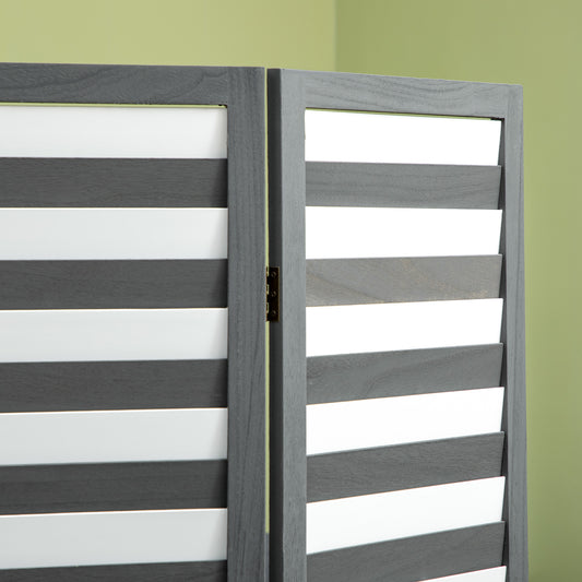 Screen Divider Room Divider Screen with Foldable Design for Indoor Bedroom Office 5.6'