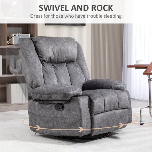 Rocker Recliner Chair with Swivel
