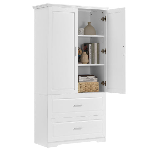 High Bathroom Storage Cabinet