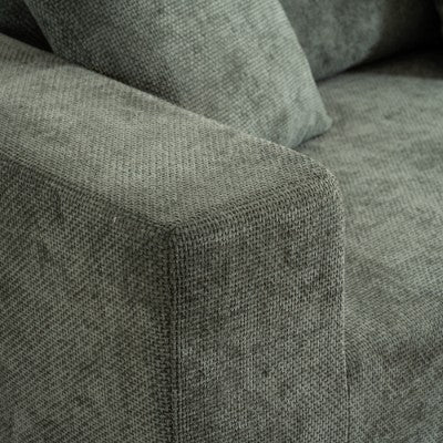 Modular Cross-section With L-shaped Lounge Chair, Cloud Sofa, Living Room, Bedroom Soft Cushion Sofa - No Installation Required - Chenille Fabric