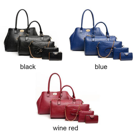 New Pattern Five-piece Single-shoulder Messenger Portable Picture Bag