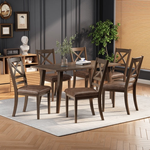 Dining Chairs Set Of 2, Brown