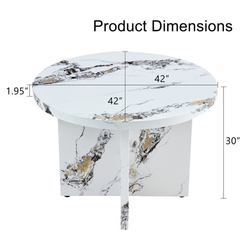 Round Dining Table For 4-6 People