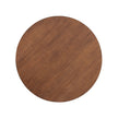 Round Dining Table Modern Farmhouse Kitchen Table, Cherry