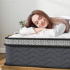 Twin Hybrid Innerspring Mattress, Plush Mattress Foam Spring Mattress, Single Bed Mattress In Box With Stress Relief,  Double Mattress With Medium Firmness