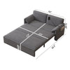 63-inch Large Folding Sofa Bed Velvet Multifunctional Double Sofa Bed, Three Modes Switch, Suitable For Sitting, Lying And Sleeping, Suitable For Living Room, Bedroom, Apartment, Office