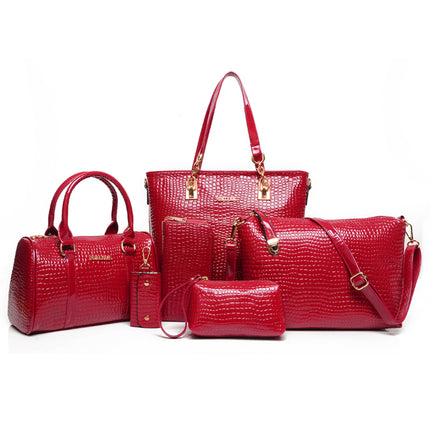 Six-piece Single-shoulder Messenger Handbag