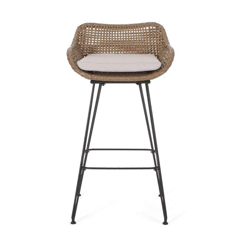 PE Rattan BAR STOOL
