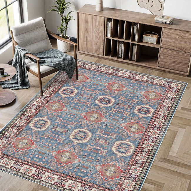 Bohemian Style Foldable Washed Cashmere Living Room Carpet