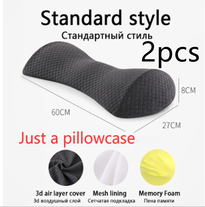 Pregnant Woman Sleeping On Bed To Support Lumbar Cushion