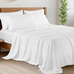 6pcs Bed Sheet Sets Blend Rayon Derived From Bamboo
