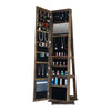 Full Length Mirror 360 Swivel Jewelry Cabinet