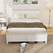 Queen Platform Bed Frame With Headboard And Footboard
