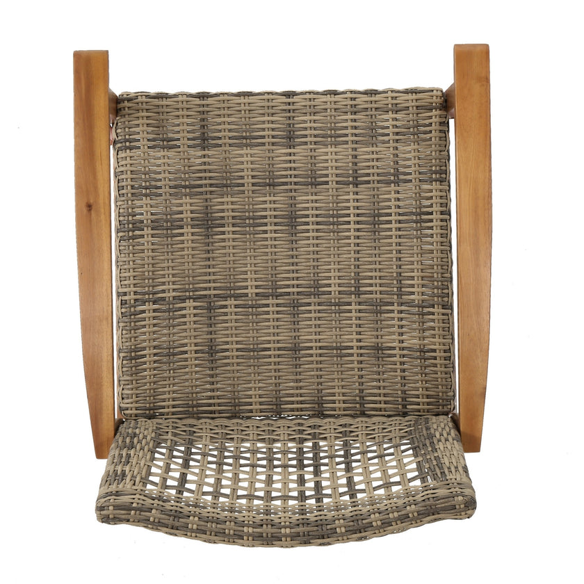 HAMPTON WOOD   WICKER CLUB CHAIR