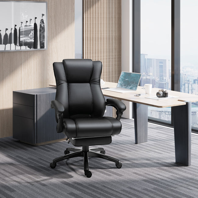 Executive High Back Office Chair Executive Computer Desk Chair with PU Leather