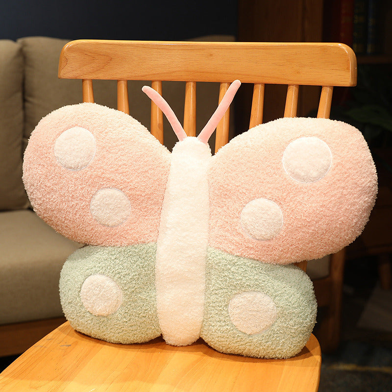 Beetle Bee Butterfly Throw Pillow Plush Toy Figurine
