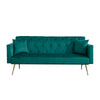 Modern Velvet  Sofa Bed Folding Futon For Lving Room