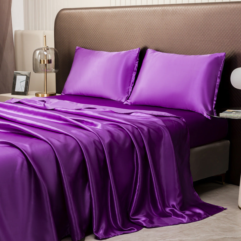 Fitted Sheet And Bed Sheet Pillowcase Four-piece Set Bed Sheet
