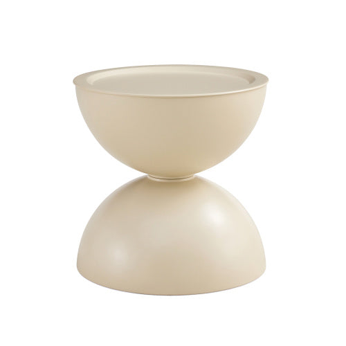 MILK WHITE Coffee Round Tables With STORGE MOVABLE TABLE TOP MULTIFUNCTIONAL END SIDE TABLE