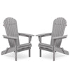 Two Piece Outdoor Solid Wood Folding Beach Chair, Frog Chair, Courtyard Folding Chair