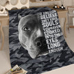 Black Dog Printed Flannel Throw Blanket Gray Camouflage Pattern Pattern Bedspread Cover Soft Lightweight For Home Bedroom Decor Festival Gifts 60x80 Inches