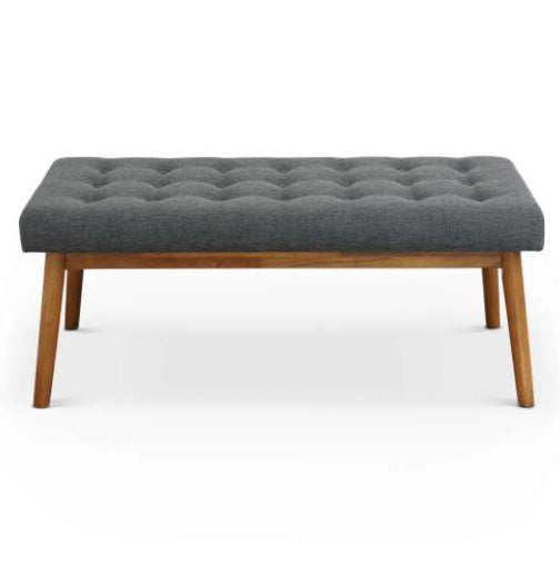 Delilah Modern Bench  Fabric