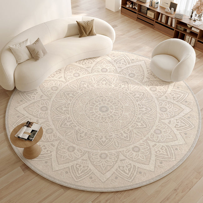 Light Luxury Round Carpet Living Room Sofa Advanced Bedroom
