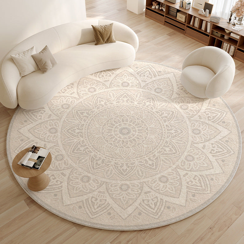 Light Luxury Round Carpet Living Room Sofa Advanced Bedroom
