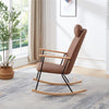 Modern Rocking Chair Comfortable Side Chair For Nursery, Bedroom, Living Room