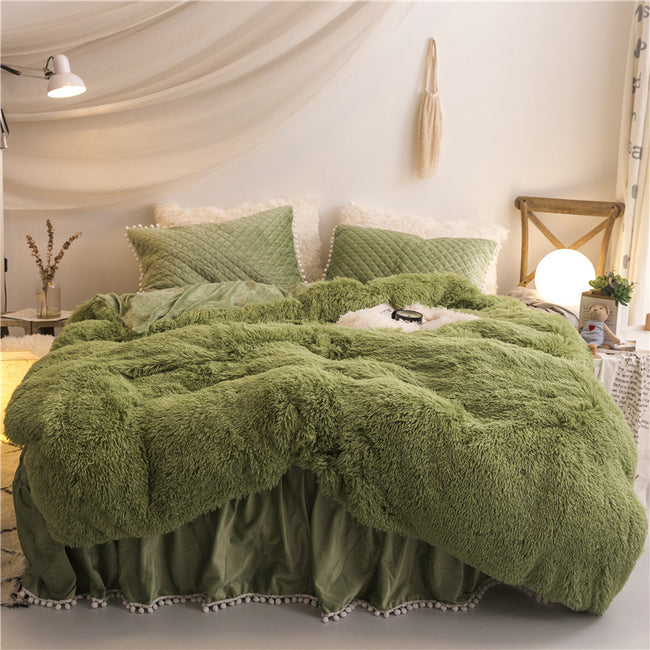 Korean mink velvet warm bedding