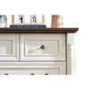 Farmhouse Style 5 Drawer Dresser Chest With Base Wooden Rustic Chest Of Drawers, Storage Dresser Organizer For Bedroom, Living Room, Beautiful Sturdy And Durable