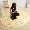 Pizza Tortilla Tortilla Blanket Pita Lavash Soft Blanket