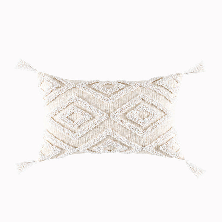 Modern Minimalist Nordic Style Tufted Geometric Three-dimensional Pillowcase