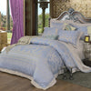 European And American Style Sheets And Duvet Cover Four-piece Cotton Satin Jacquard