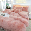 4-piece mink bed set