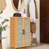 6-tier Bamboo Shoe Rack, Freestanding Shoe Cabinet