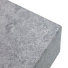 Modern Simple Gray Texture MDF Coffee Table  43.3x21.6x17.2 Practical Model.Making It An Ideal Addition To Any Living Room Or Apartment