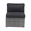 7-Piece Patio Set W Retractable Canopy   Wicker Rattan Sectional Sofa