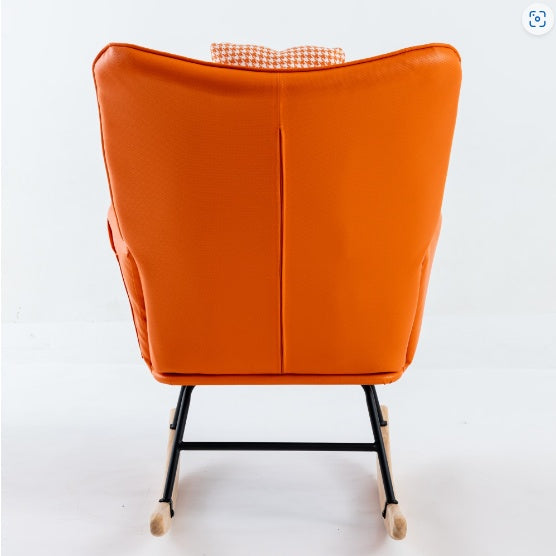 Fabric Rocking Chair In The Nursery