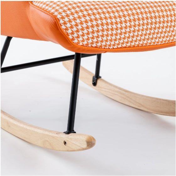 Fabric Rocking Chair In The Nursery