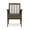 CASA ACACIA DINING CHAIR,2PCS With 2 Cushions