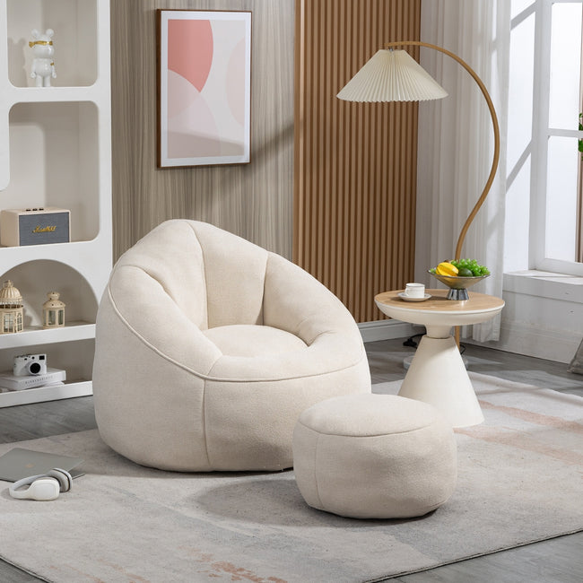 Bedding Bean Bag Sofa Chair High Pressure Foam With Padded Foam Padding