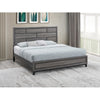 Glasgow G04305A-QB Queen Bed Mattress Not Included, Gray