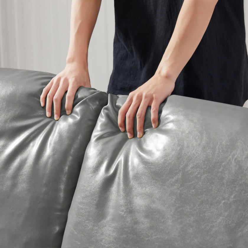 Lounge Living Room Office PVC Leather Accent Arm Chair With Extra Thick Padding