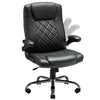 Leather Executive Office Chair With Arm & Rocking Function