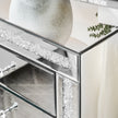 21.5 Inch X15.8 InchX26.8 InchSilver Mirror Three Drawer Cabinet,Multi Functional Storage Cabinet