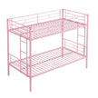 METAL BUNK BED Twin Over Twin
